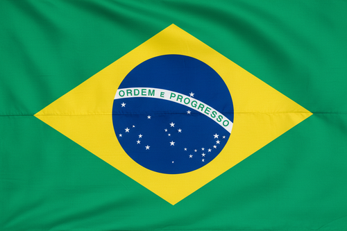 full screen Brazil flag no gap