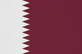 full screen Qatar flag no gap