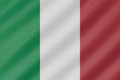full width Italy flag, no extra gap