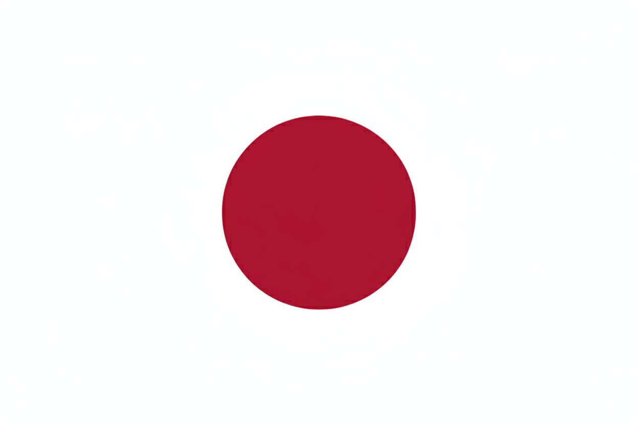 full width Japan flag no gap