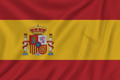 Spain flag full screen no gap